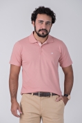 Camisa Polo Griffo Nude 100% Algodão