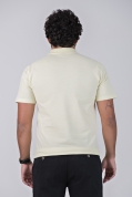 Camisa Polo Piquet Griffo Amarelo Claro